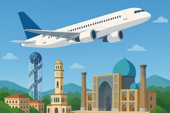 Charter Flights From Uzbekistan to Batumi (BUS)